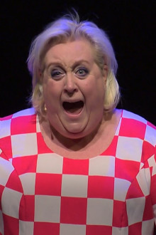 Christel de Laat in het theater