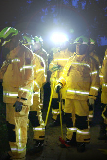 Bosbrand in Brabant