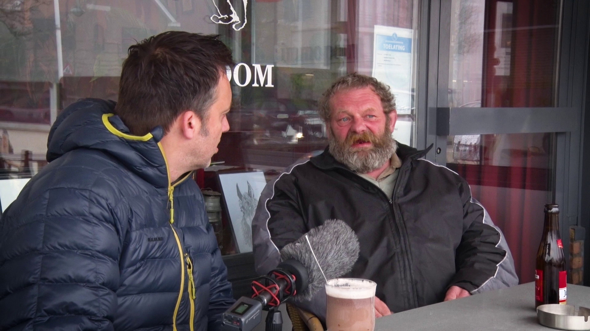 Merlijn over de grens