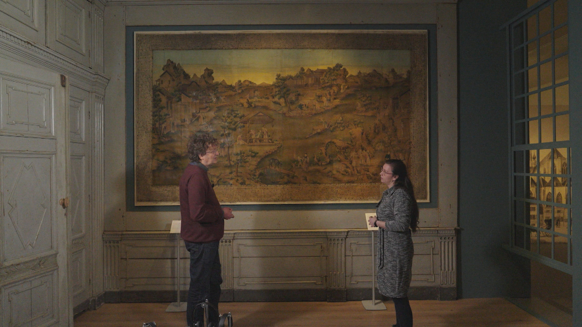 Kluizen van Brabant - Fraaie wandbekleding