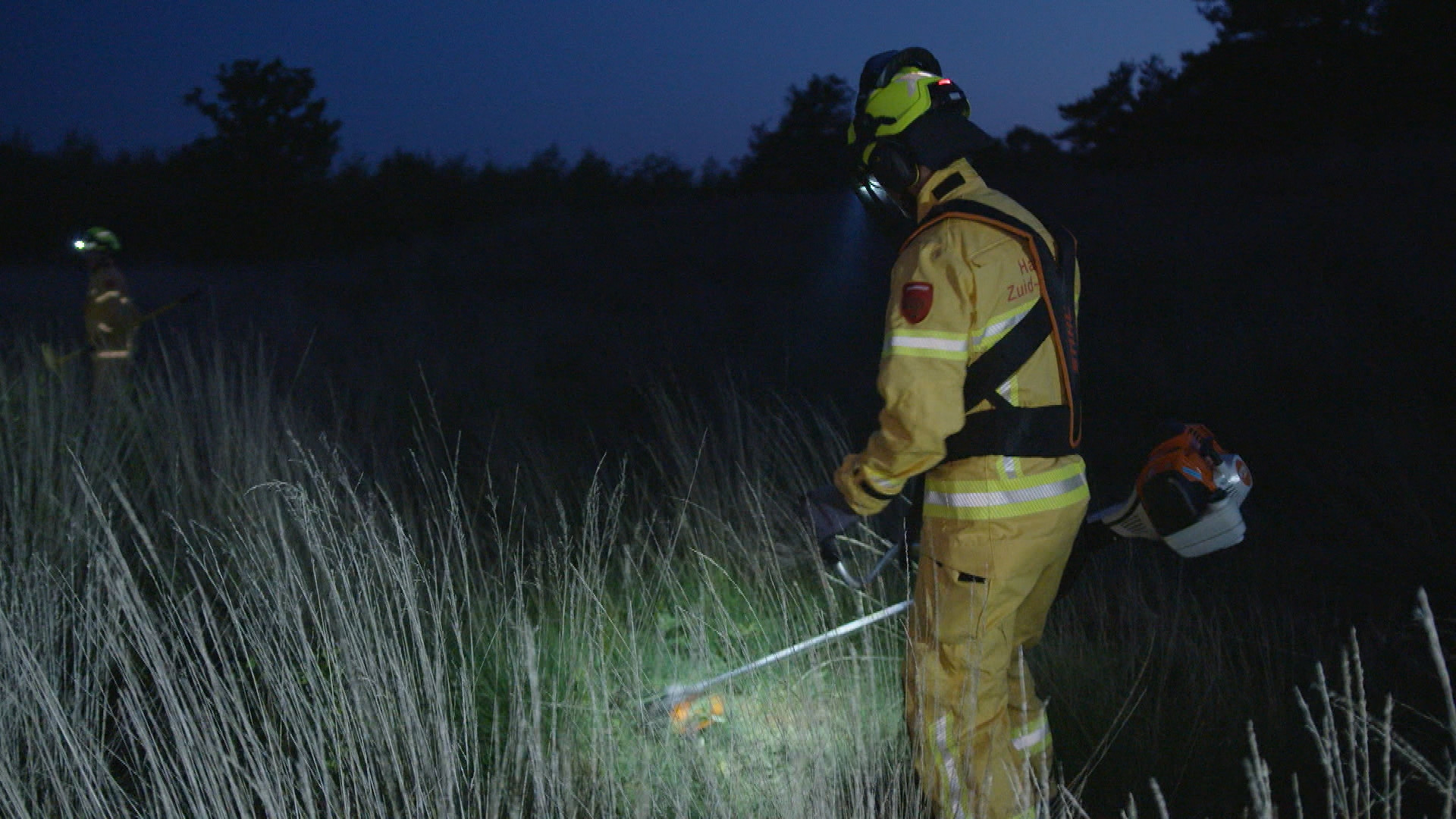 Bosbrand in Brabant
