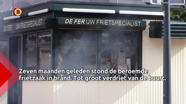 De Fer overweldigd door reacties na brand in frietkot Breda, Foto